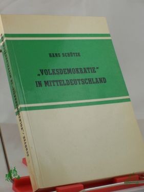 Product image 1 of the product “Volksdemokratie in Mitteldeutschland ”