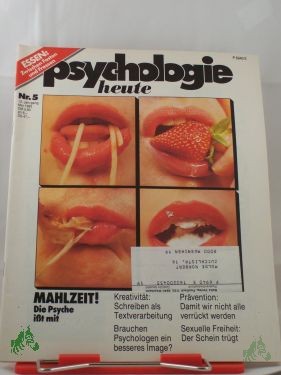 Artikelbild 1 des Artikels “5/1985 Mahlzeit die Psyche ißt mit “