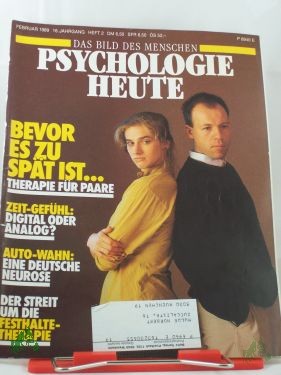 Artikelbild 1 des Artikels “2/1989 Bevor es zu spät ist, Therapie für Paare “