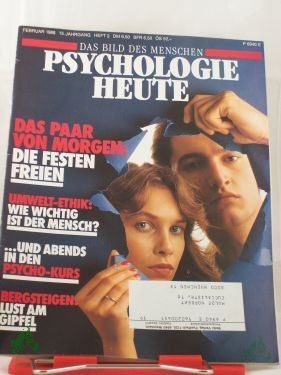 Artikelbild 1 des Artikels “2/1988 Das Paar von morgen, die festen freien “