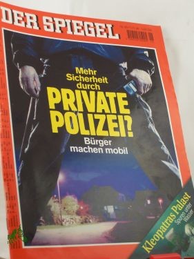 Artikelbild 1 des Artikels “46/1996, Mehr Sicherheit durch Private Polizei? “