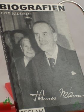 Product image 1 of the product “Thomas Mann : Versuch e. Einf. in Leben u. Werk / Eike Middell ”