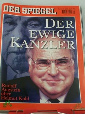 Product image 1 of the product “Der Spiegel 40/1996, Der ewige Kanzler ”