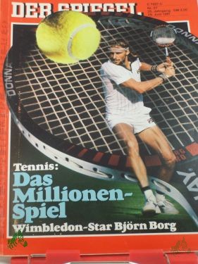 Artikelbild 1 des Artikels “DER SPIEGEL 27/1981, Tennis: Das Millionen-Spiel “