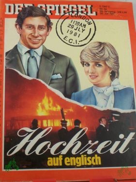 Artikelbild 1 des Artikels “DER SPIEGEL 30/1981, Hochzeit auf englisch “