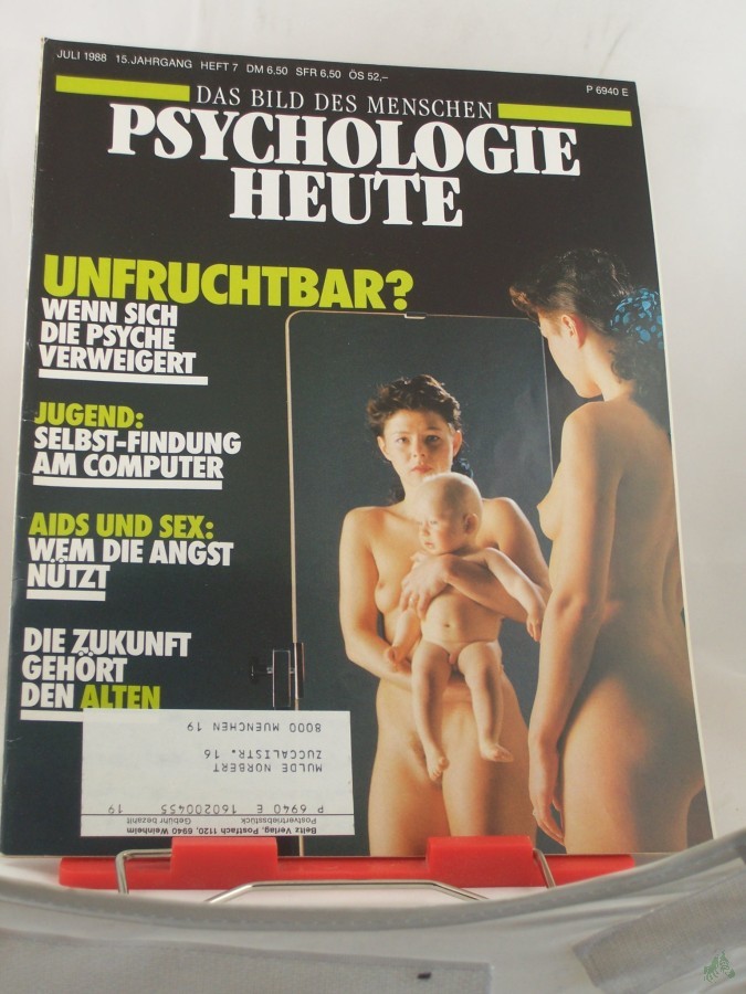 Artikelbild 1 des Artikels “7/1988, Unfruchtbar, wenn sich doe Psyche weigert “