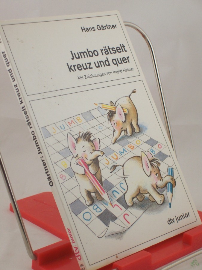 Product image 1 of the product “Jumbo rätselt kreuz und quer. Ein Kreuzworträtsel- Lern- und Spaß- Buch ”
