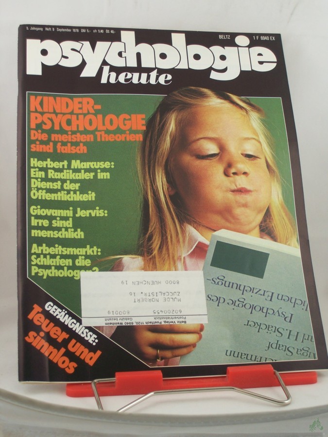 Artikelbild 1 des Artikels “9/1978, Kinderpsychologie “