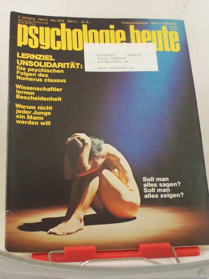 Artikelbild 1 des Artikels “5/1976, Lernziel Unsolidarität “