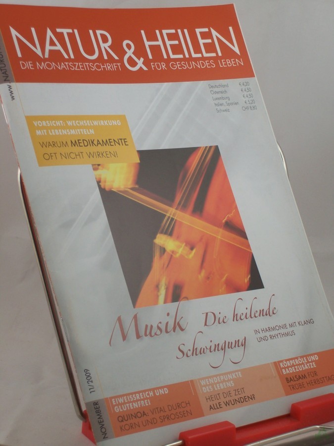 Artikelbild 1 des Artikels “11/2009, Musik die heilende Schwingung “