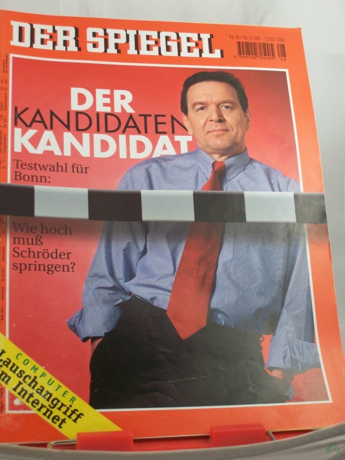 Artikelbild 1 des Artikels “8/1998, Der Kandidat “