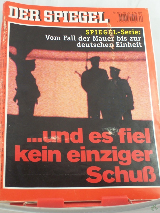 Product image 1 of the product “40/1995, und viel kein einziger Schuß ”