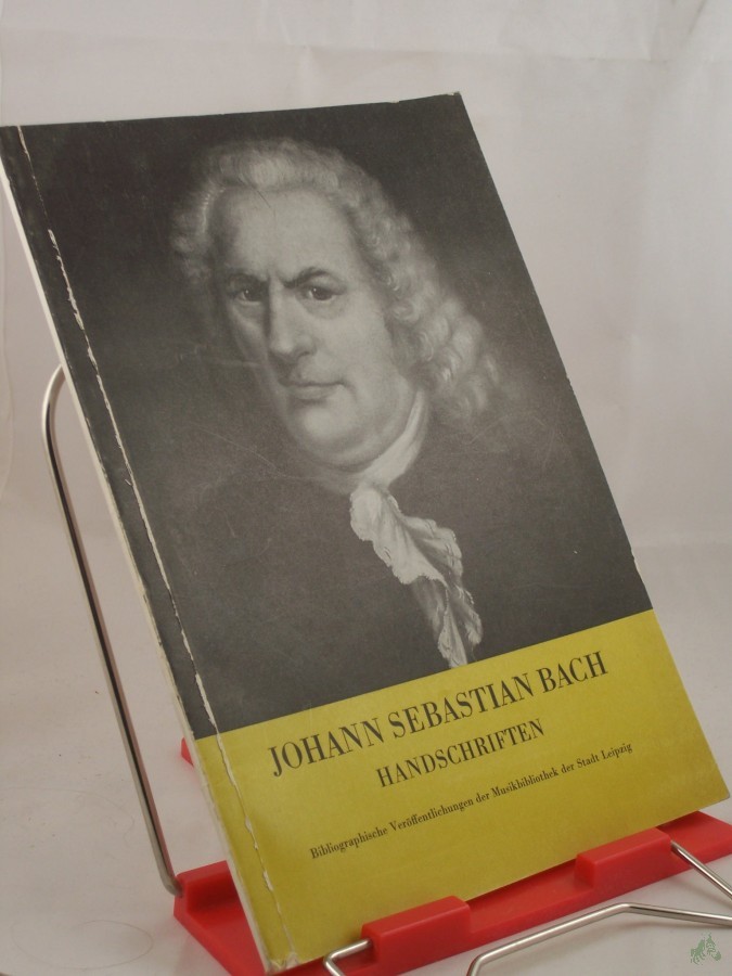 Product image 1 of the product “Handschriften der Werke Johann Sebastian Bachs in der Musikbibliothek der Stadt Leipzig / Peter Krause ”