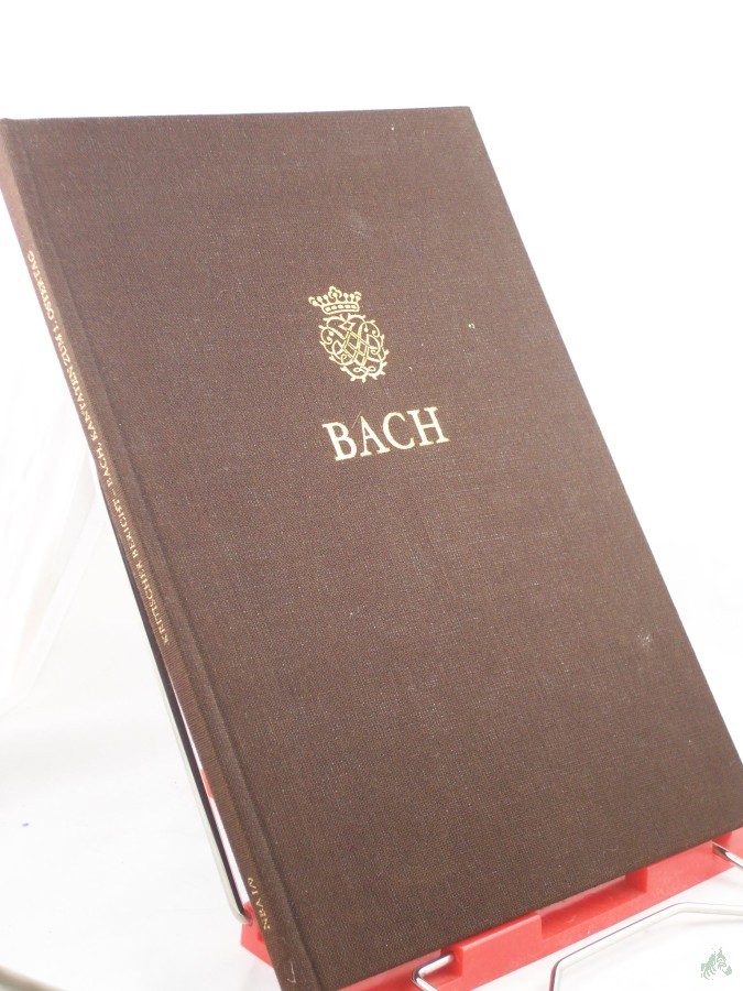 Artikelbild 1 des Artikels “Neue Ausgabe sämtlicher Werke, Serie I, Band 9, Kantaten zum 1. Ostertag, Kritischer Bericht von Alfred Dürr “