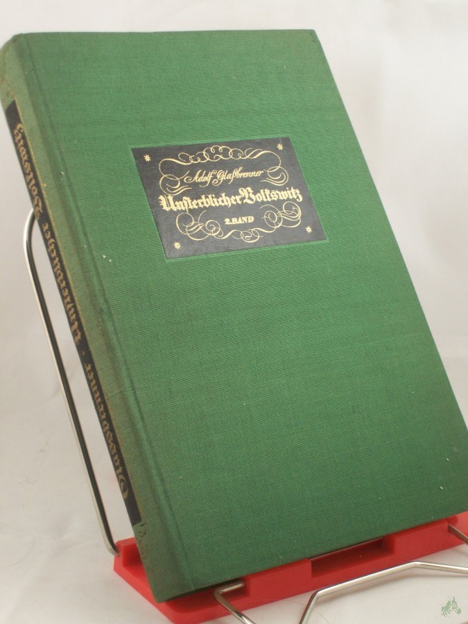 Artikelbild 1 des Artikels “Unsterblicher Volkswitz, Band 2, Wörter sind Schwerter “