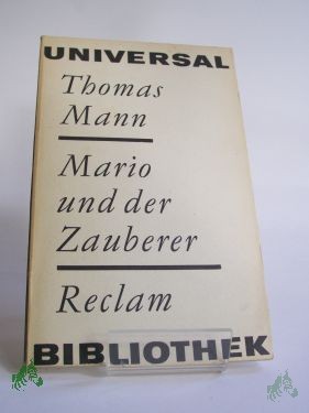 Product image 1 of the product “Mario und der Zauberer : Erzählung / Thomas Mann ”