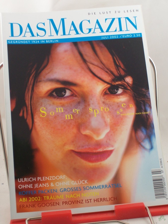 Artikelbild 1 des Artikels “7/2002, Sommersprossen “