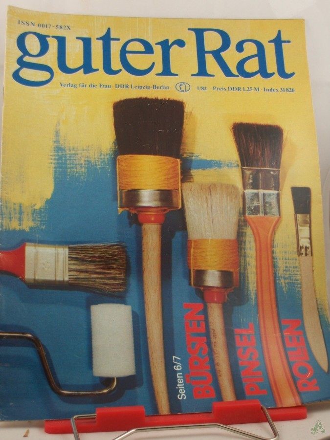 Artikelbild 1 des Artikels “1/1982, Bürsten, Pinsel, Rollen “