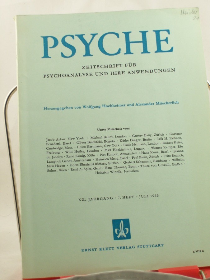 Artikelbild 1 des Artikels “XX/7, 1966, Zur Rolle von Autorität und Sexualität im Generationskonflikt “