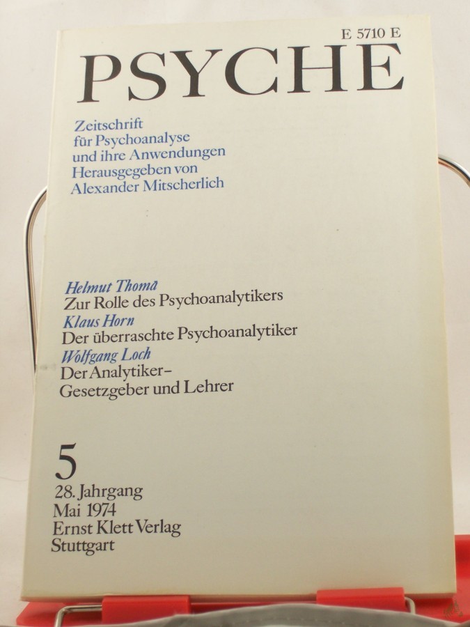 Artikelbild 1 des Artikels “5/28, 1974, Klaus Horn Der überraschte Psychoanalytiker “