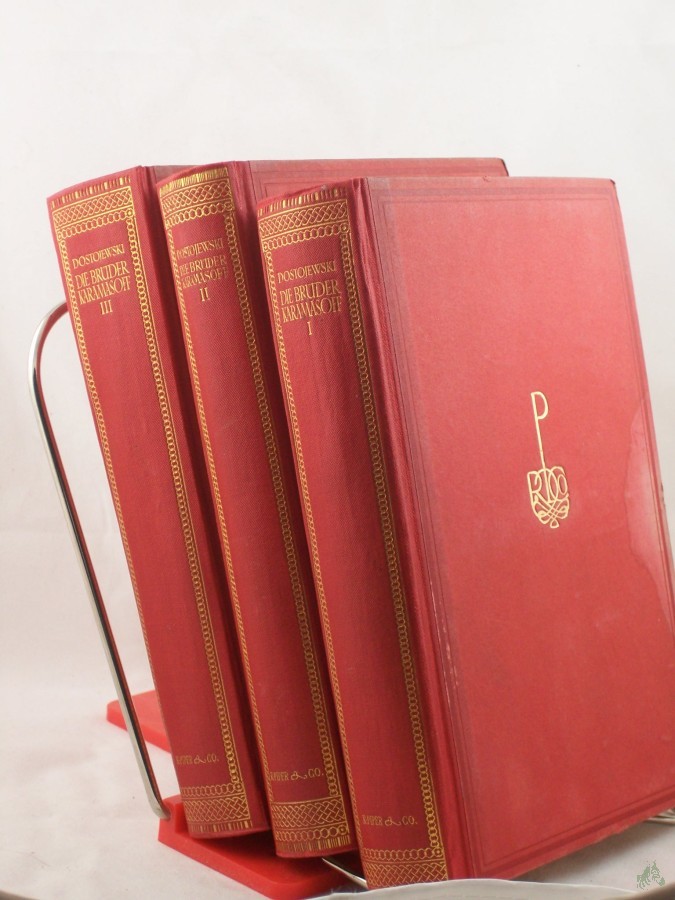 Artikelbild 1 des Artikels “Die Brüder Karamasoff : Roman / F. M. Dostojewski. Übertr. von E. K. Rahsin “