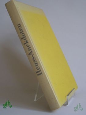 Artikelbild 1 des Artikels “Heuss-Anekdoten / Hanna Freilinghaus-Heuss “