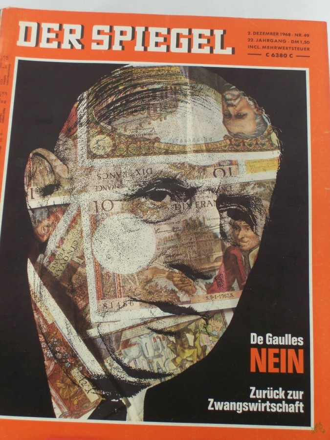 Product image 1 of the product “49/1968, De Gaulles Nein, zurück zur Zwangswirtschaft ”