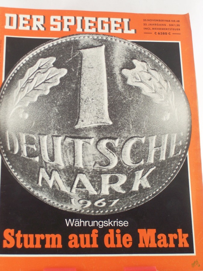 Product image 1 of the product “48/1968, Währungskrise, Sturm auf die Mark ”