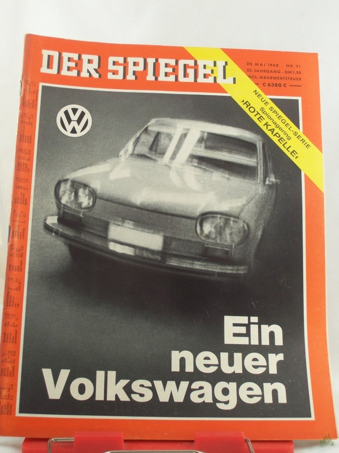 Product image 1 of the product “21/1968, Ein neuer Volkswagen ”