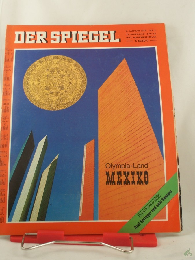 Product image 1 of the product “2/1968, Olympia Land Mexiko ”