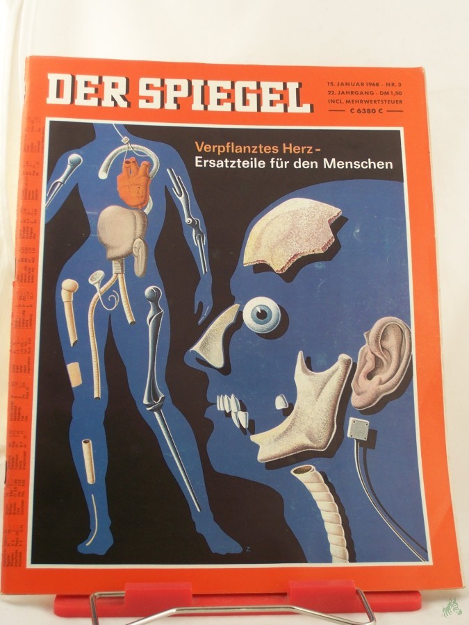 Product image 1 of the product “3/1968, Verpflanztes Herz, Ersatzteile für den Menschen ”