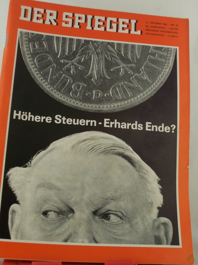 Product image 1 of the product “45/1966, Höhere Steuern, Erhards Ende ”