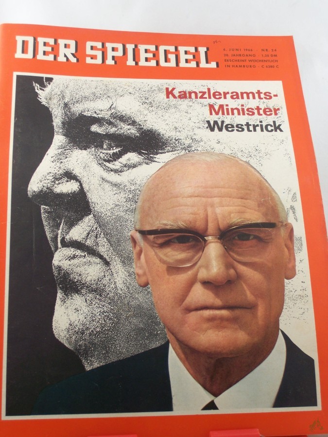 Artikelbild 1 des Artikels “24/1966, Kanzleramtsminister Westrick “