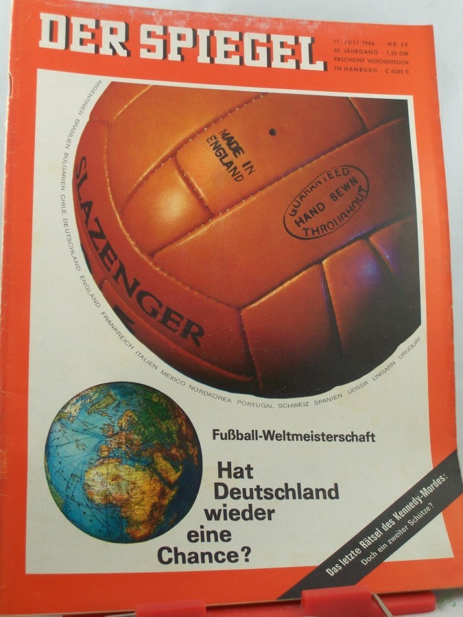 Artikelbild 1 des Artikels “29/1966, Fußball-Weltmeisterschaft Hat Deutschland wieder eine Chance? “