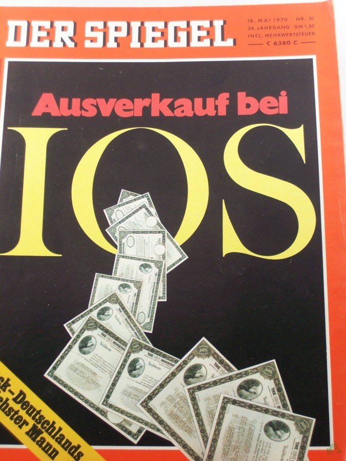 Artikelbild 1 des Artikels “21/1970, Ausverkauf bei IOS “