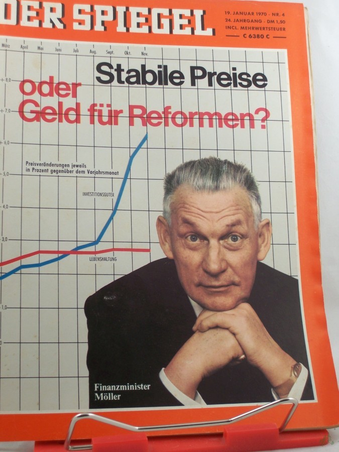 Artikelbild 1 des Artikels “4/1970, Stabile Preise oder Geld für Reformen? “