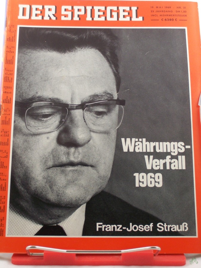 Artikelbild 1 des Artikels “21/1969, Währungsverfall 1969 “