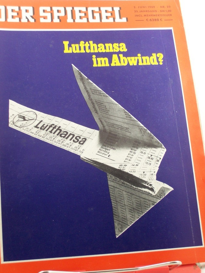 Artikelbild 1 des Artikels “23/1969, Lufthansa im Abwind “