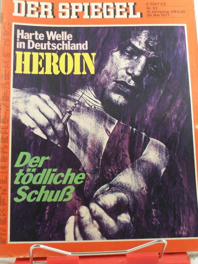 Product image 1 of the product “23/1977, Harte Welle in Deutschland Heroin, der tödliche Schuß ”