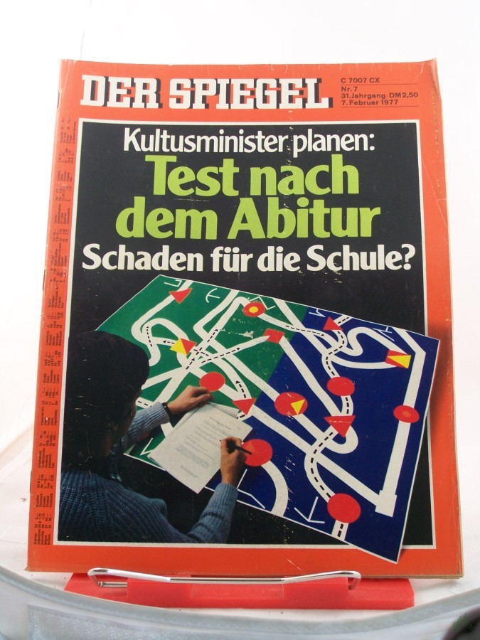 Artikelbild 1 des Artikels “7/1977, Test nach dem Abitur “