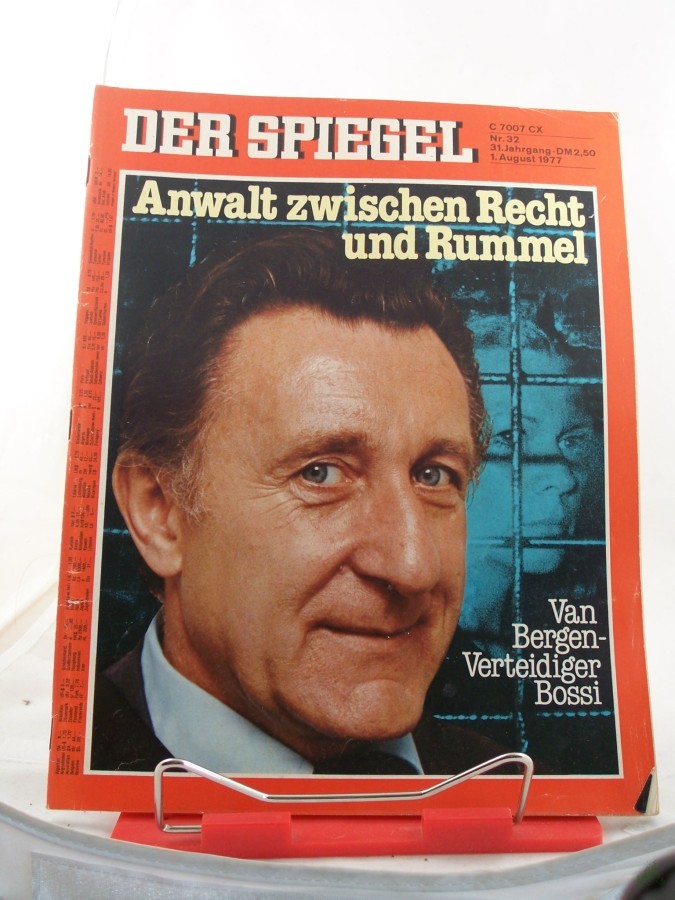 Product image 1 of the product “32/1977, Anwalt zwischen Recht und Rummel, Van Bergen Verteidiger Bossi ”
