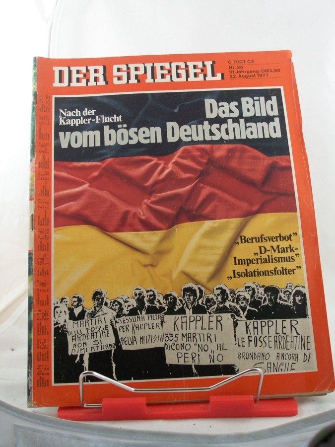 Product image 1 of the product “35/1977, Das Bild vom bösen Deutschland, nach der Kappler Flucht ”