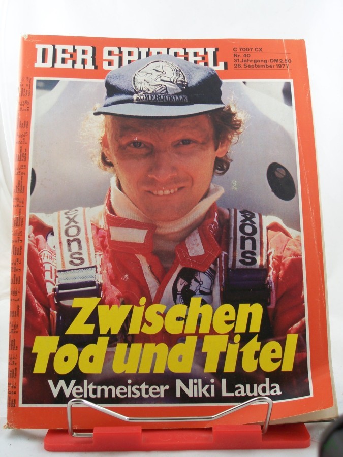 Product image 1 of the product “40/1977, Zwischen Tod und Titel, Weltmeister Niki Lauda ”