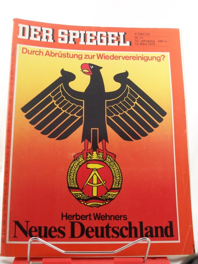 Product image 1 of the product “11/1979, Herbert Wehners Neues Deutschland, durch Abrüstung zur Wiedervereinigung ”