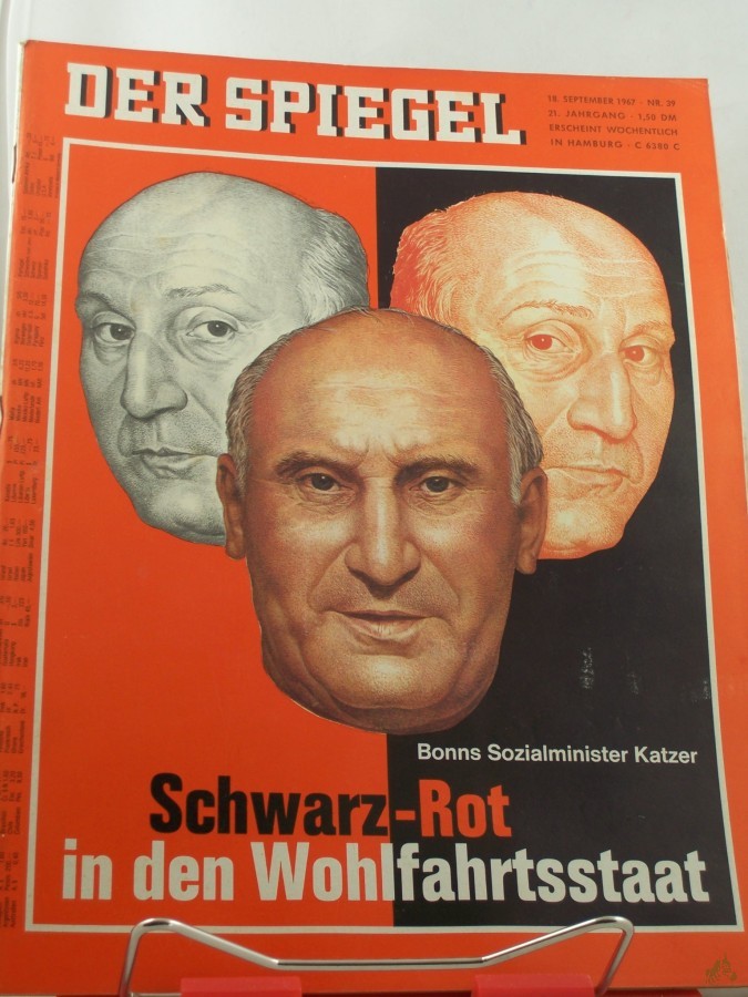 Artikelbild 1 des Artikels “39/1967, Schwarz-Rot in den Wohlfahrtsstaat “