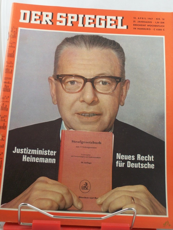 Artikelbild 1 des Artikels “16/1967, Neues Recht für Deutsche “
