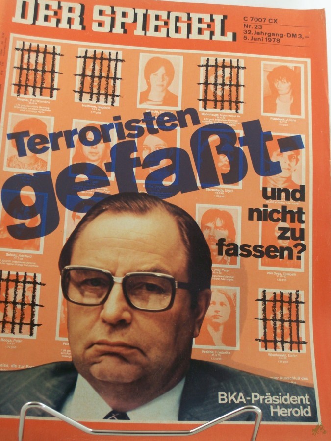 Product image 1 of the product “23/1978, Terroristen gefaßt und nicht zu fassen ”