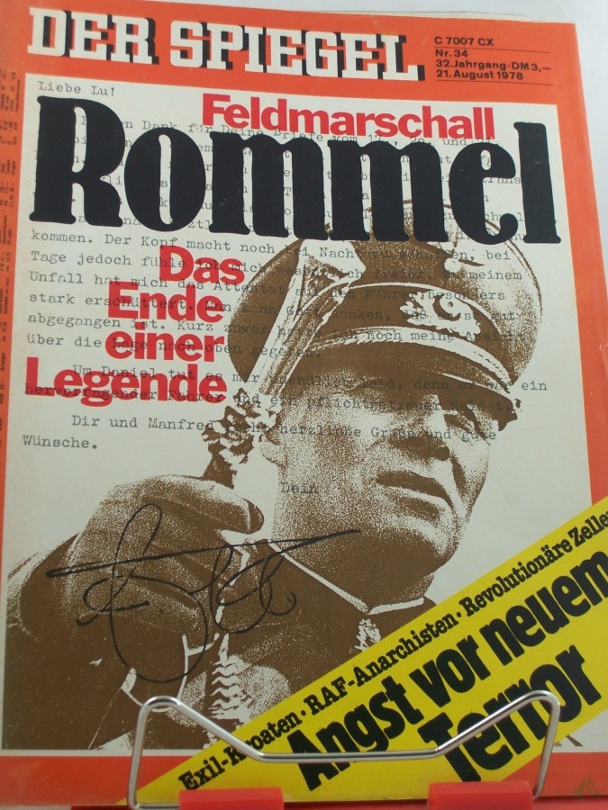 Product image 1 of the product “34/1978, Feldmarschall Rommel, Das Ende einer Legende ”