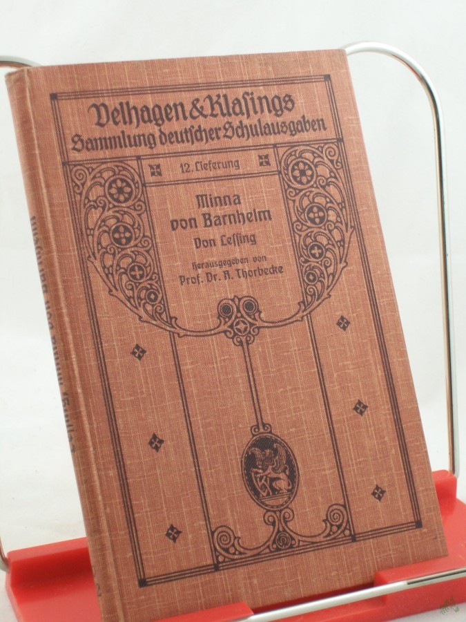 Artikelbild 1 des Artikels “Minna von Barnheim oder Das Soldatenglück : Ein Lustsp. in 5 Aufz. ; Lichtdrucknachbildg d. Hs. / Gotthold Ephraim Lessing “