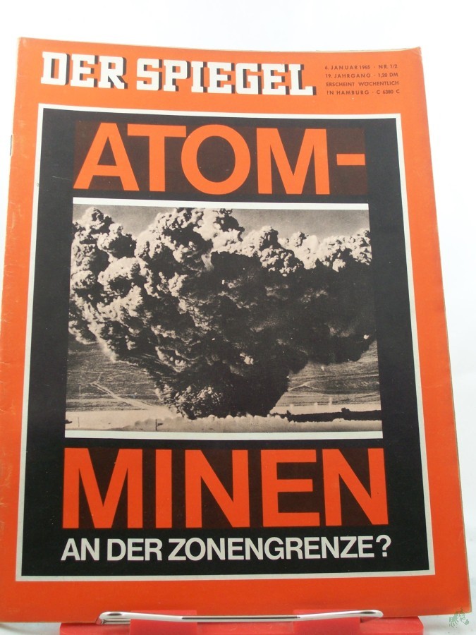 Product image 1 of the product “1/2/1965, ATOM-MINEN AN DER ZONENGRENZE? ”